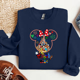 a sweatshirt with a mickey mouse design on it
