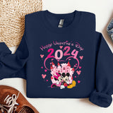 a couple of mickey and minnie mouse shirts