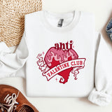 a white shirt with a heart and a banner on it