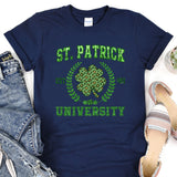 a st patrick's day t - shirt with a shamrock