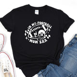 a t - shirt that says, i am my football mom bear