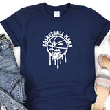 a t - shirt with a picture of a basketball player on it