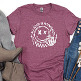 a women's t - shirt with the words good in motion on it