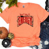 a t - shirt with the words energy on it