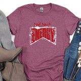 a women's t - shirt with the word energy printed on it