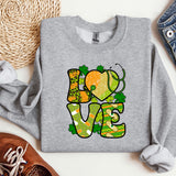 a sweatshirt with the word love on it