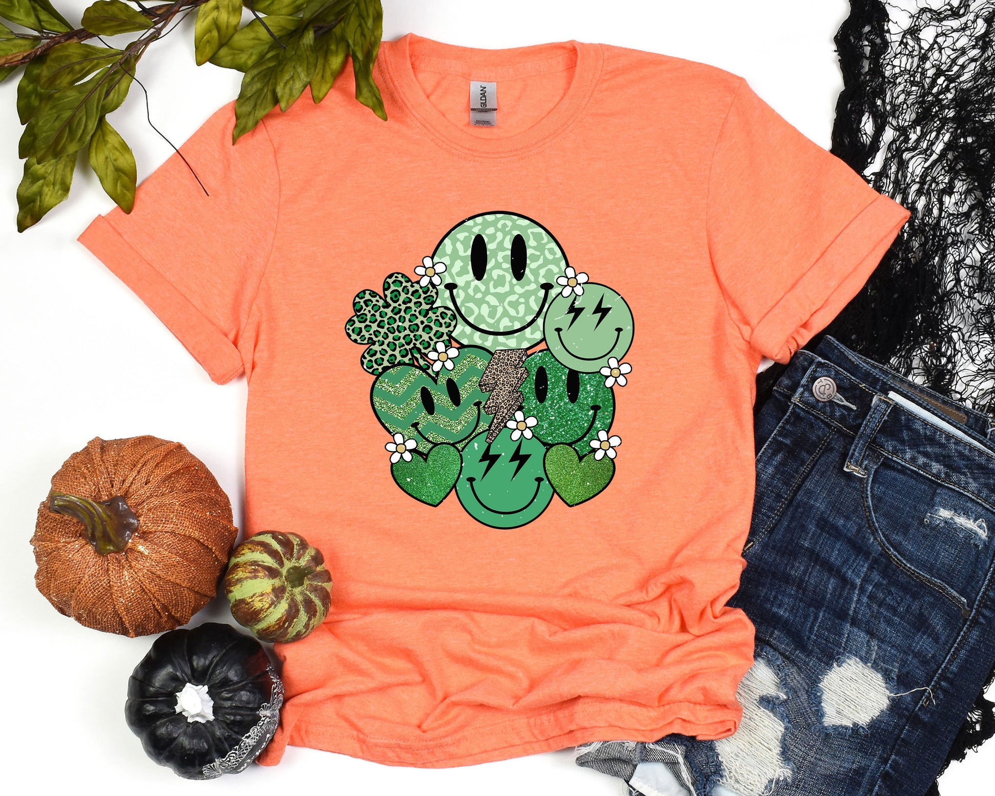 a t - shirt with a cactus design on it